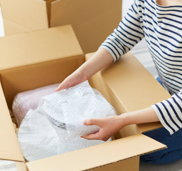 buy moving boxes and bubble wrap storage Chesterfield